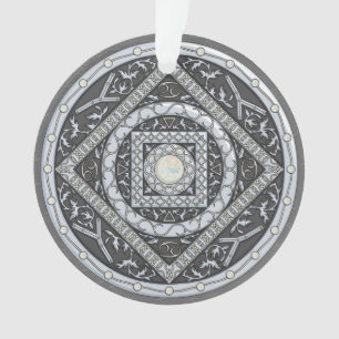 Krebs Mandala Acryl-Ornament Ornament