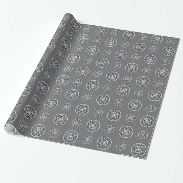 Krebs Mandala Wrapping Paper Geschenkpapier (Ungerollt)