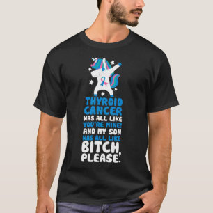 Krebs Mein Sohn Bitte zitieren Sie Unicorn T-Shirt