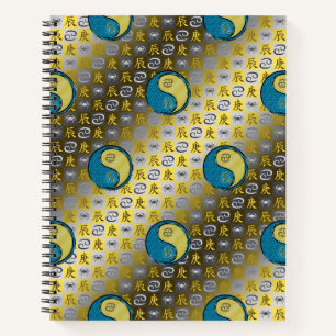 Krebs & Metalldrache Notizbuch