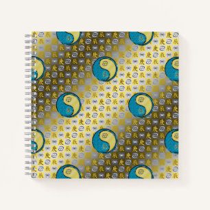 Krebs & Metalldrache Notizbuch