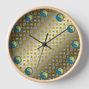 Krebs & Metalldrache Uhr