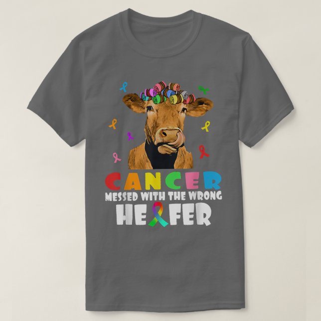 Krebs mit dem falschen Höhenwinkel der Überdeckerk T-Shirt (Design vorne)