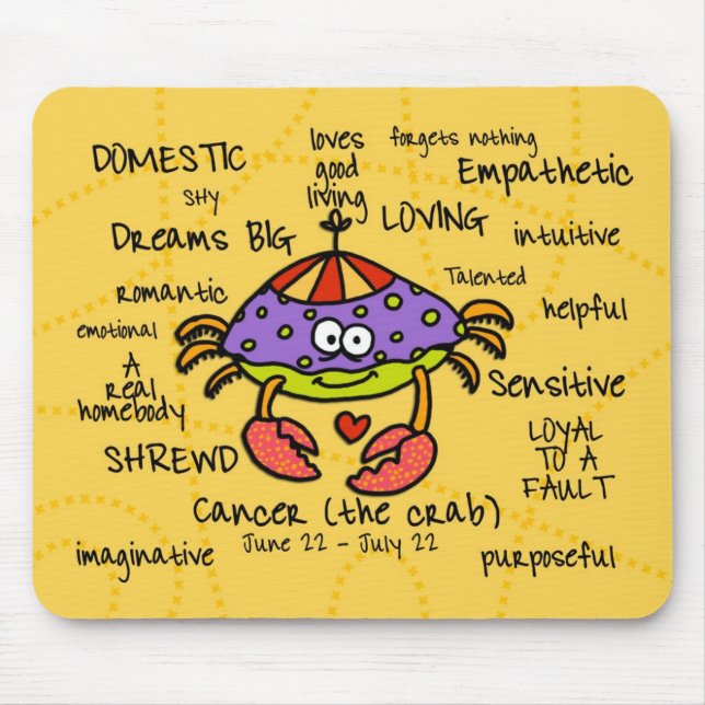 Krebs mousepad (Vorne)