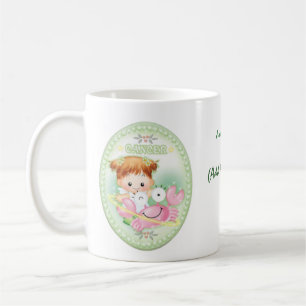 Krebs - personalisierte Tierkreis-Tasse Tasse