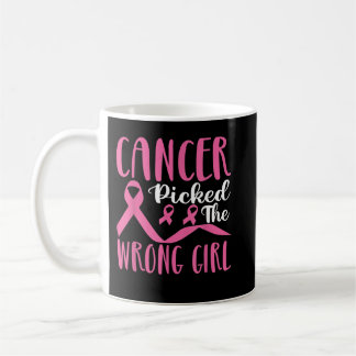 Krebs Picked Falsche Girl Breast Cancer Awareness Kaffeetasse