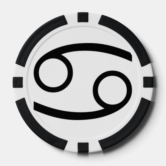 Krebs Pokerchips (Vorderseite)