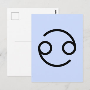 Krebs Postkarte