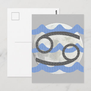 Krebs Postkarte