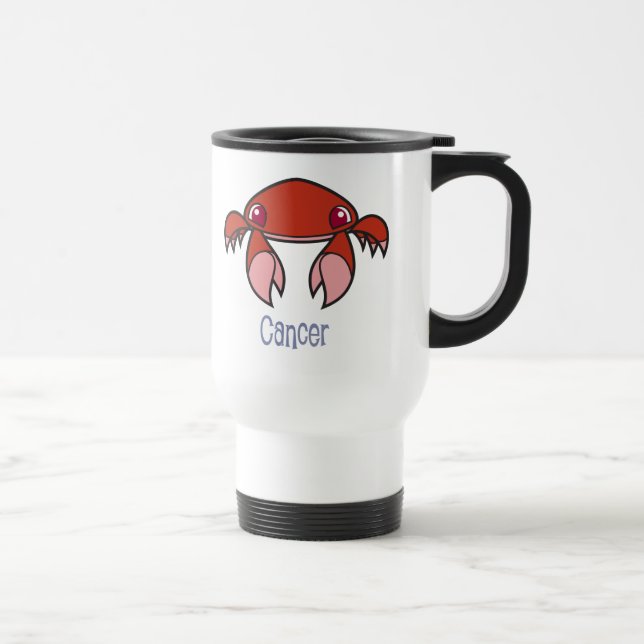 Krebs-Reise-Tasse Reisebecher (Rechts)