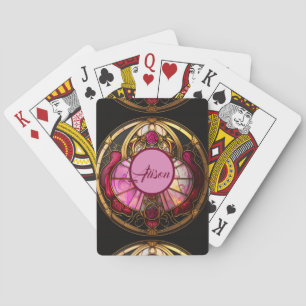 Krebs-Ruby-Strahlung Spielkarten