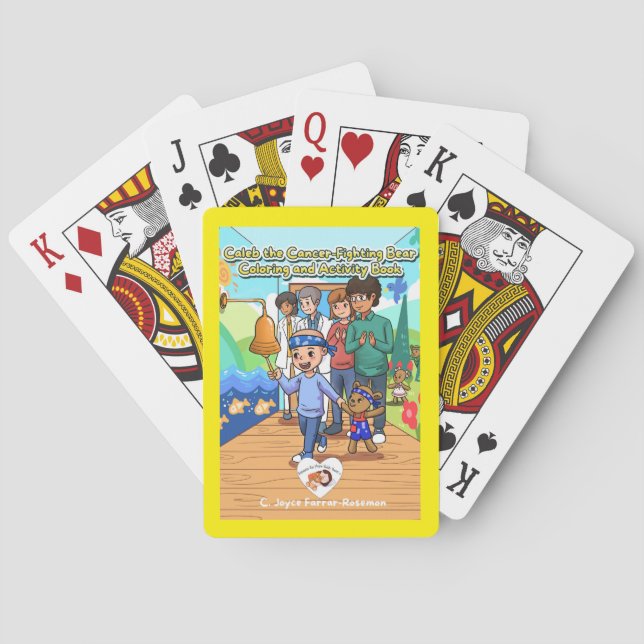 Krebs Spielkarten für Kinder (Rückseite)