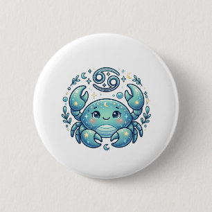 Krebs-Sternzeichen-Buttons Button