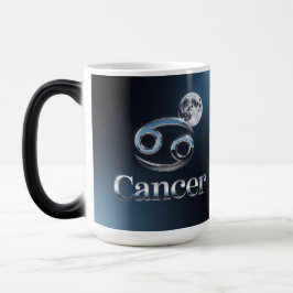 Krebs-Sternzeichen-Glyphe Mond Morphing Tasse