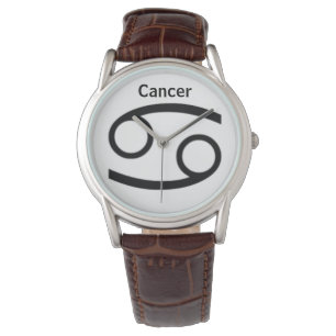 Krebs Sternzeichen. Herren Uhren. Armbanduhr