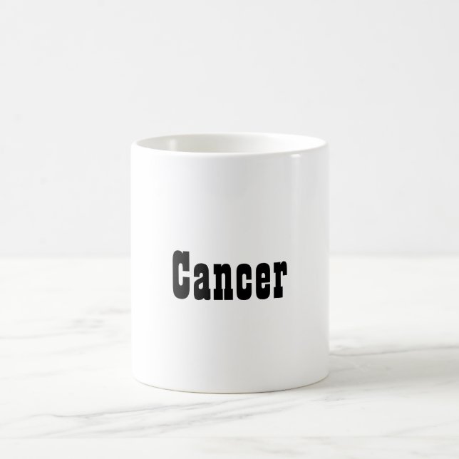 Krebs-Sternzeichen-Morphing-Tasse Verwandlungstasse (Mittel)