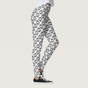 Krebs-Sternzeichen-Symbol Standard von Kenneth Yon Leggings