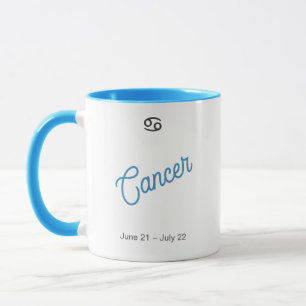 Krebs Sternzeichen Tasse – Astrologie Kaffeetasse