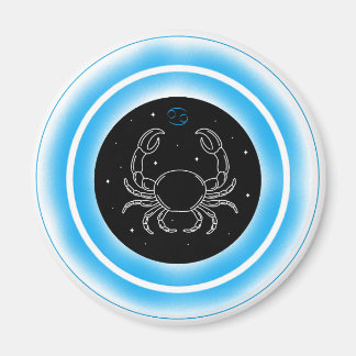 Krebs-Symbol – Minimales Astrologie-Emblem Magnet