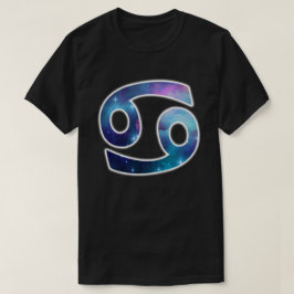 Krebs-Symbol-Shirt - Schwarzes T-Shirt