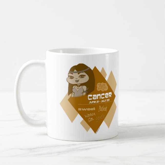 Krebs-Tasse Kaffeetasse (Links)