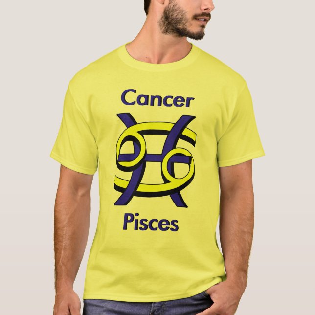 Krebs u. Fische VORBEI T-Shirt (Vorderseite)