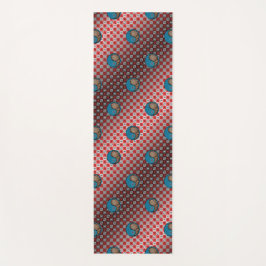 Krebs und Erdiger Yogamatte