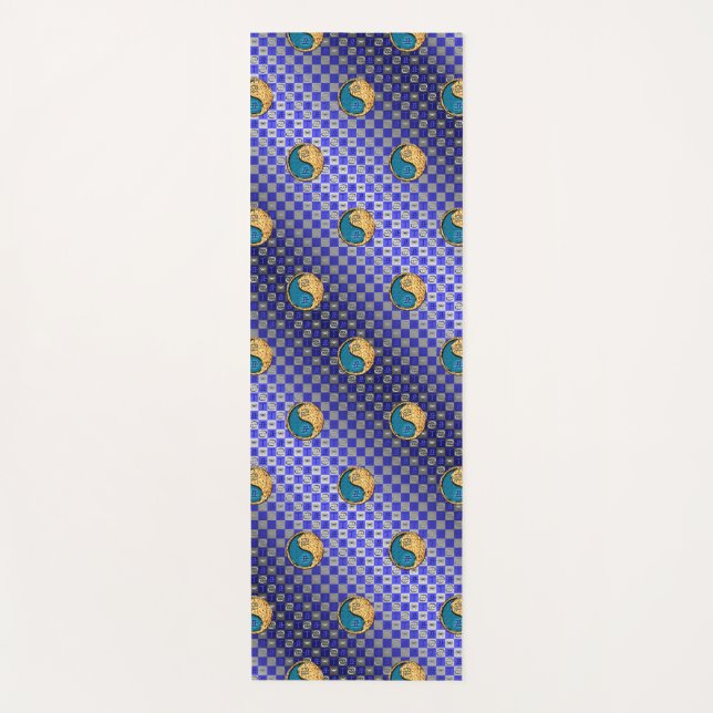 Krebs und Feuer Ox Yogamatte (Vorderseite)