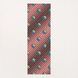 Krebs und Feuer Yogamatte