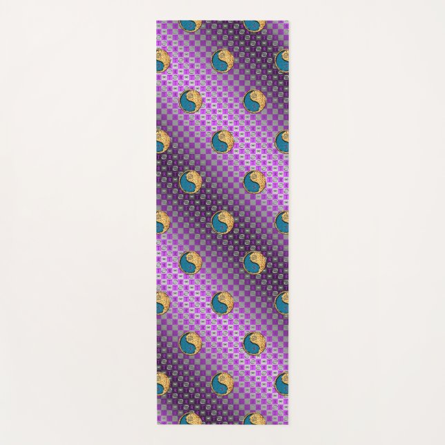 Krebs und Feuerbrand Yogamatte (Vorderseite)