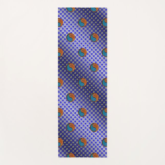 Krebs- und Holzoxon Yogamatte (Vorderseite)