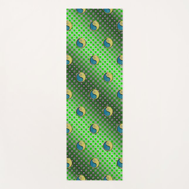 Krebs und Metallziege Yogamatte (Vorderseite)