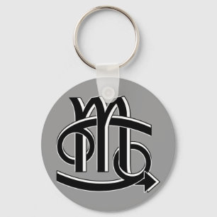 Krebs- und Scorpio-Partner bw. Schlüsselanhänger