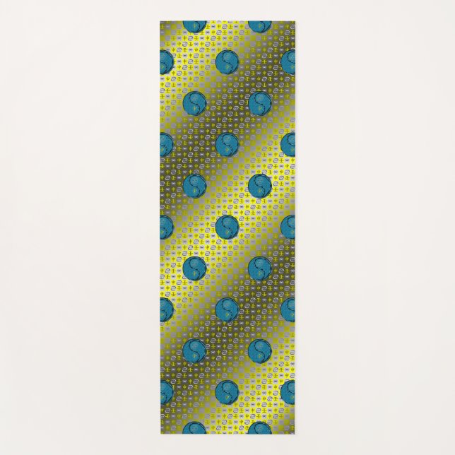 Krebs- und Wasseraffe Yogamatte (Vorderseite)