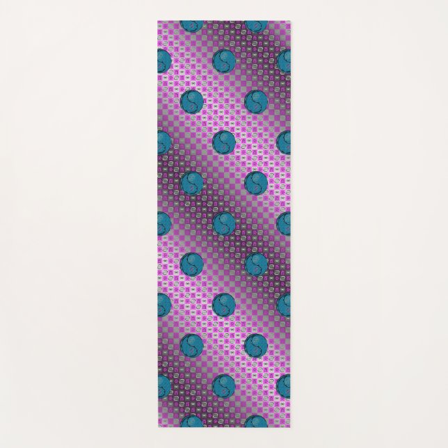 Krebs- und Wasserrooster Yogamatte (Vorderseite)