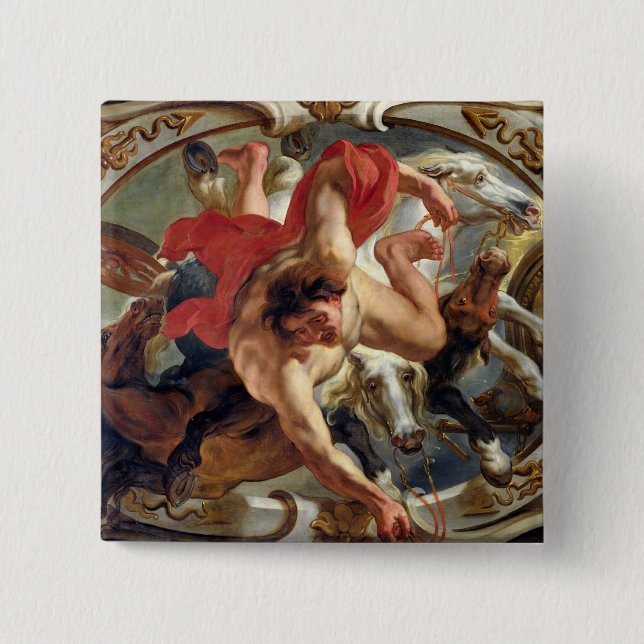 Krebs, von den Zeichen des Tierkreises Button (Vorderseite)
