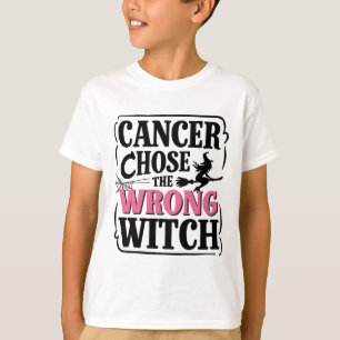 Krebs wählt das falsche HexenHalloween-Bewusstsein T-Shirt