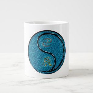 Krebs & Wasser-Drache Jumbo-Tasse
