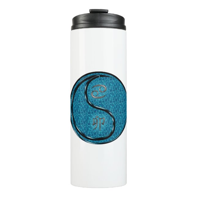 Krebs & Wasser Kaninchen Thermosbecher (Vorderseite)