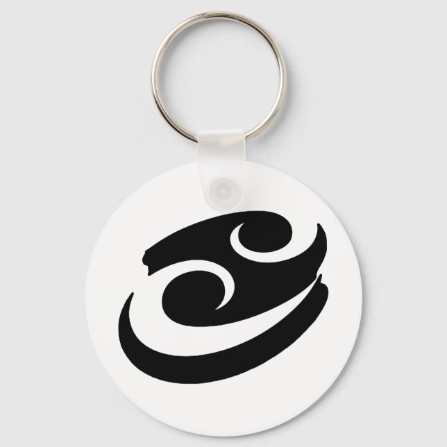 Krebs Zodiac Schlüsselanhänger (Vorderseite)