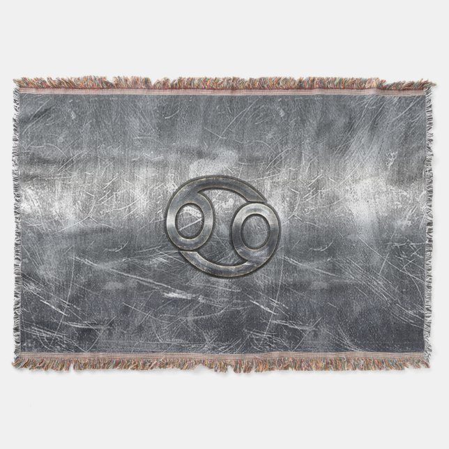 Krebs-Zodiac-Symbol im Industriestil Decke (Vorderseite)