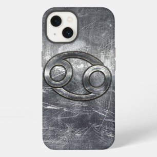 Krebs Zodiac Symbol Industrial Style iPhone Hülle