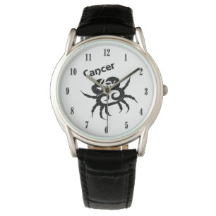 Krebs Zodiac-Symbol und Zeichen Armbanduhr