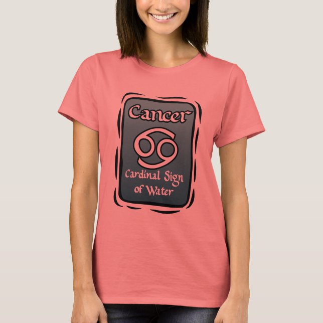 Krebs Zodiac-T - Shirt (Vorderseite)