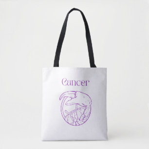 Krebs Zodiac Tote Bag