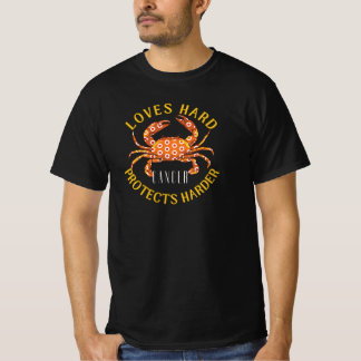 Krebs Zodiac-Zeichen-Liebe T-Shirt