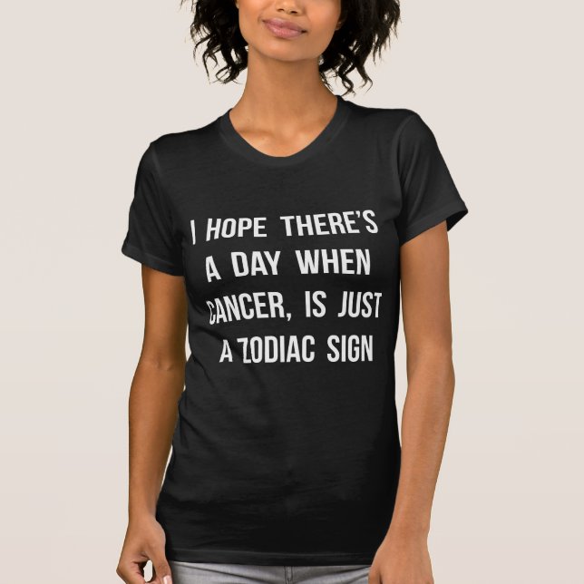 Krebs Zodiac-Zeichen T-Shirt (Vorderseite)