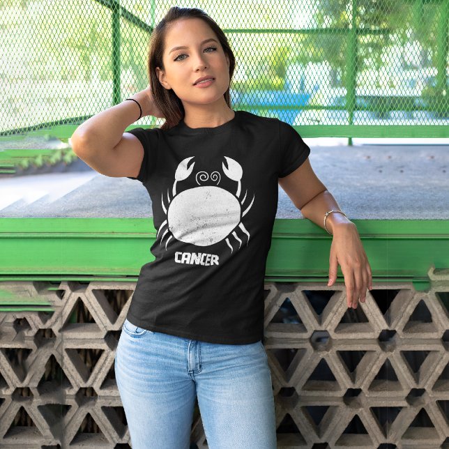 Krebs Zodiac-Zeichen T-Shirt (Von Creator hochgeladen)