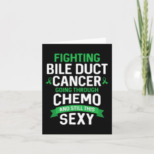 Krebsbekämpfer Gallengangskrebs Patient Chemo Ther Karte