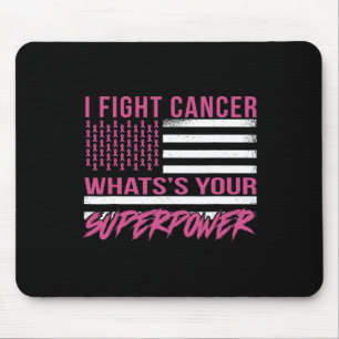 Krebsbekämpfung Was ist Ihre Supermacht? Mousepad